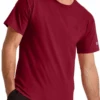 Champion Classic Cranberry No Pocket Tee Shirt XLT, 2X, 3X