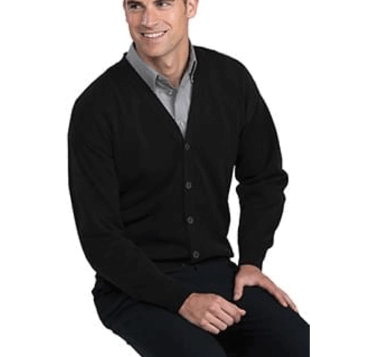 Edwards Jersey Knit Acrylic Cardigan Sweater 5 Colors 2X, 3X, 4X, 5X 1 Edwards Jersey Knit Acrylic Cardigan Sweater 5 Colors 2X, 3X, 4X, 5X