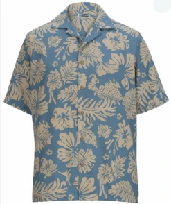 Edwards Hibiscus 2-Color Hawaiian Camp Shirt, Slate Blue Or Black, 5X, 6X 6 Edwards Hibiscus 2-Color Hawaiian Camp Shirt, Slate Blue Or Black, 5X, 6X -Big and Tall Outlet edshibiscusslblue1 94080.1750703235