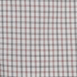 Falcon Bay Gold Label White, Black & Maroon Check Short Sleeve Sport Shirt, 4X -Big and Tall Outlet fbaywhblmarcloseup 54046.1689866066