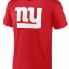 NFL Giants Red Tee 5X