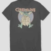 Gremlins Heather Charcoal Printed Tee Shirt 2XT