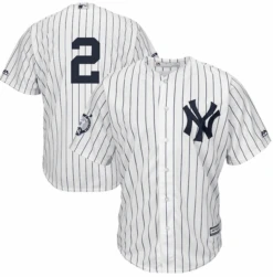 Majestic New York Yankees Derek Jeter Authentic Retirement Jersey, 4X