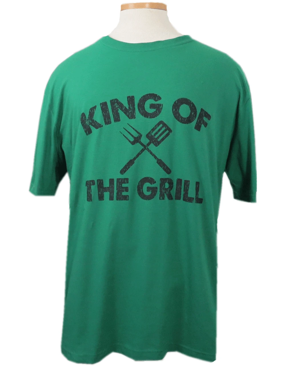 King Of The Grill Printed Tee 5 Colors 3X, 4X, 5X 2 King Of The Grill Printed Tee 5 Colors 3X, 4X, 5X - Image 2