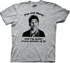 Ripple Junction Seinfeld "I'm Lovin Every Minute Of It" Tee XL, XLT, 2X, 2XT, 3X, 3XT, 4X, 4XT, 5X, 5XT, 6X, 6XT, 7X