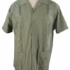 King Size Island Short Sleeve Olive Green Guayabera Shirt 2X 9 King Size Island Short Sleeve Olive Green Guayabera Shirt 2X -Big and Tall Outlet ksguayabera 95053.1719516518
