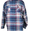 King Size Snap-Front Quilted Flannel 3 Colors 2X, 3X -Big and Tall Outlet ksizesnapquiltedflnl 76453.1634060792