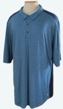 King Size Sport Lightweight Moisture Wicking Polo, 6XT