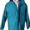 King Size Teal Waterproof Winter Jacket 2X