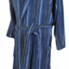 King Size Navy Stripe Terry Bath Robe With Pockets 3X/4X -Big and Tall Outlet ksterryrobe 88179.1732130689