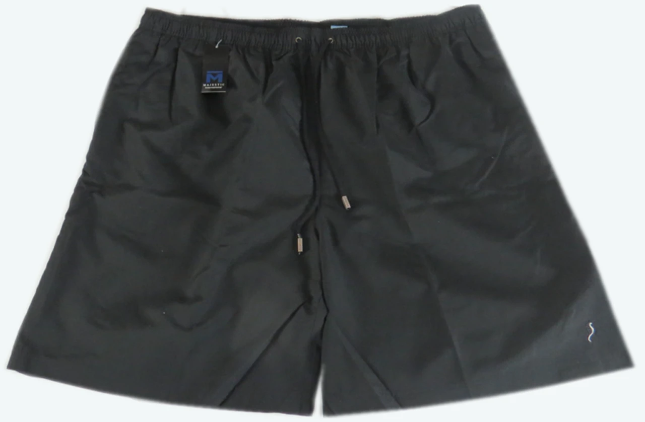 Majestic International Solid Color Swim Trunks, 2 Colors, 3X, 4X, 5X 3 Majestic International Solid Color Swim Trunks, 2 Colors, 3X, 4X, 5X - Image 3