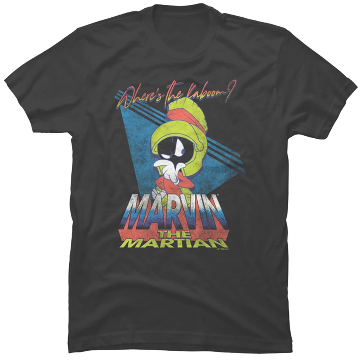 Marvin The Martian Looney Tunes Printed Tee Shirt 1X 3 Marvin The Martian Looney Tunes Printed Tee Shirt 1X - Image 3