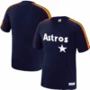 Mitchell & Ness Houston Astros Overtime Win Navy V-Neck T-Shirt XLT, 2XT -Big and Tall Outlet mnastrostee 28081.1664549620