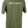 Champion Heritage Script Logo Olive Green Short Sleeve Tee Shirt, 3X -Big and Tall Outlet olivescriptlogoss 14214.1707326454
