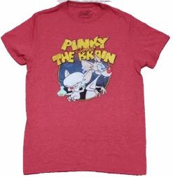 Pinky And The Brain Short Sleeve Printed Tee Shirt 2X, 2XT, 3X, 3XT