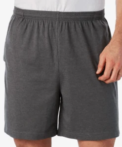 Reebok Heather Charcoal Fleece Shorts 8X
