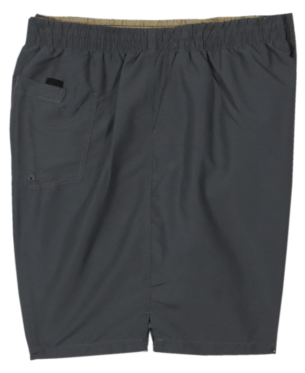 Rick's Cafe Gray Solid Swim Trunks 3X, 4X 1 Rick's Cafe Gray Solid Swim Trunks 3X, 4X
