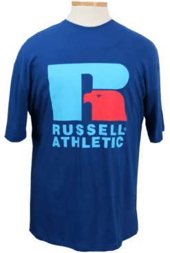 Russell Athletic Classic Logo Tee Shirt 3 Colors LT, 2X, 2XT, 6X -Big and Tall Outlet russlogoteeroyal 05152.1689962465