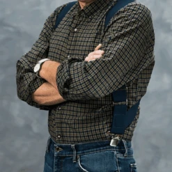 Suspender Factory Shoulder Holster Suspender 3 Colors -Big and Tall Outlet sideclipsuspenderguy 75964.1634309588