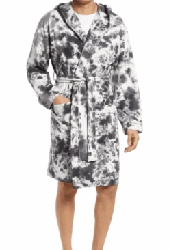 Majestic International Cotton Blend Hooded Tie Dye Robe 1X/2X, 3X/4X