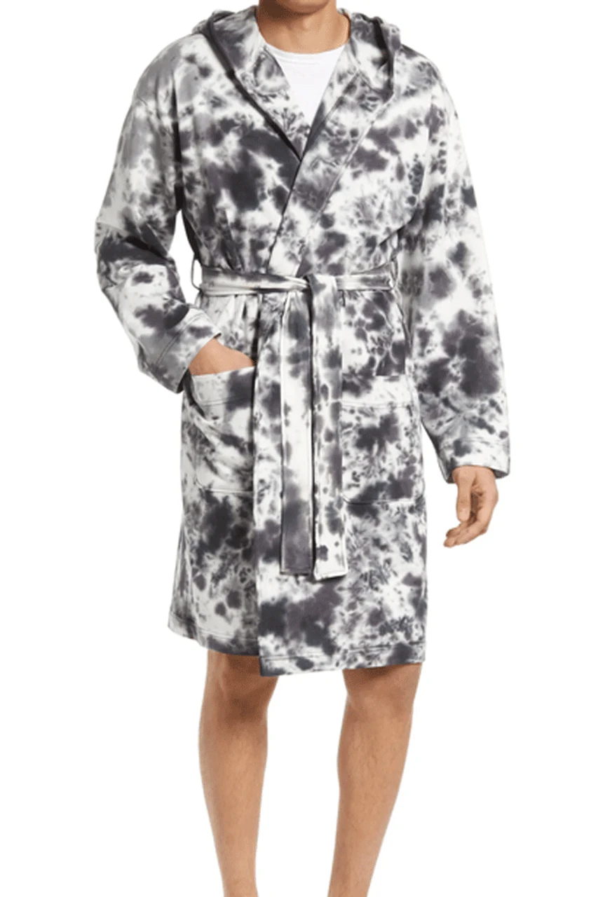 Majestic International Cotton Blend Hooded Tie Dye Robe 1X/2X, 3X/4X 1 Majestic International Cotton Blend Hooded Tie Dye Robe 1X/2X, 3X/4X