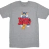 Tom & Jerry Heather Gray Short Sleeve Printed Tee Shirt 2XT