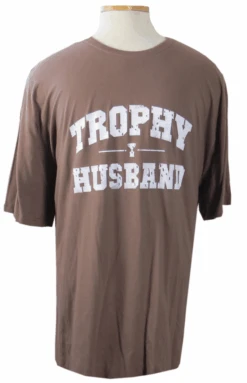 Trophy Husband Printed Tee 7X