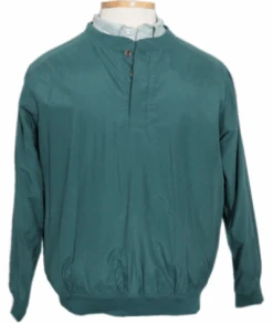 Ultra Club 3 Button Hunter Green Windshirt 3X
