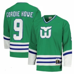 Mitchell & Ness Hartford Whalers Gordie Howe 1979/80 Player Jersey, 2XT, 3XT, 4X, 4XT, 5X, 5XT