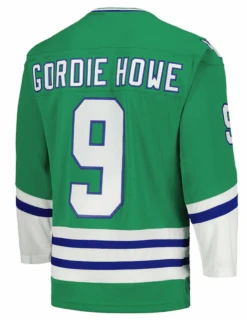 Mitchell & Ness Hartford Whalers Gordie Howe 1979/80 Player Jersey, 2XT, 3XT, 4X, 4XT, 5X, 5XT -Big and Tall Outlet whalersjrsy3 86790.1731514344