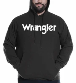 Wrangler Waffle Weave Long Sleeve Lightweight Hoodie 3 Colors 2X, 4X, 4XT, 5XT -Big and Tall Outlet wranglerblk1 14764.1738872804