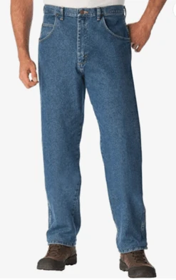 Wrangler Relaxed Fit Classic Antique Indigo Jeans Size 36x38