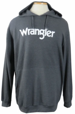 Wrangler Waffle Weave Long Sleeve Lightweight Hoodie 3 Colors 2X, 4X, 4XT, 5XT -Big and Tall Outlet wrnggrythermhood 07771.1725985039