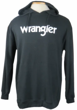 Wrangler Waffle Weave Long Sleeve Lightweight Hoodie 3 Colors 2X, 4X, 4XT, 5XT -Big and Tall Outlet wrngthermhoodblk 05892.1738872103